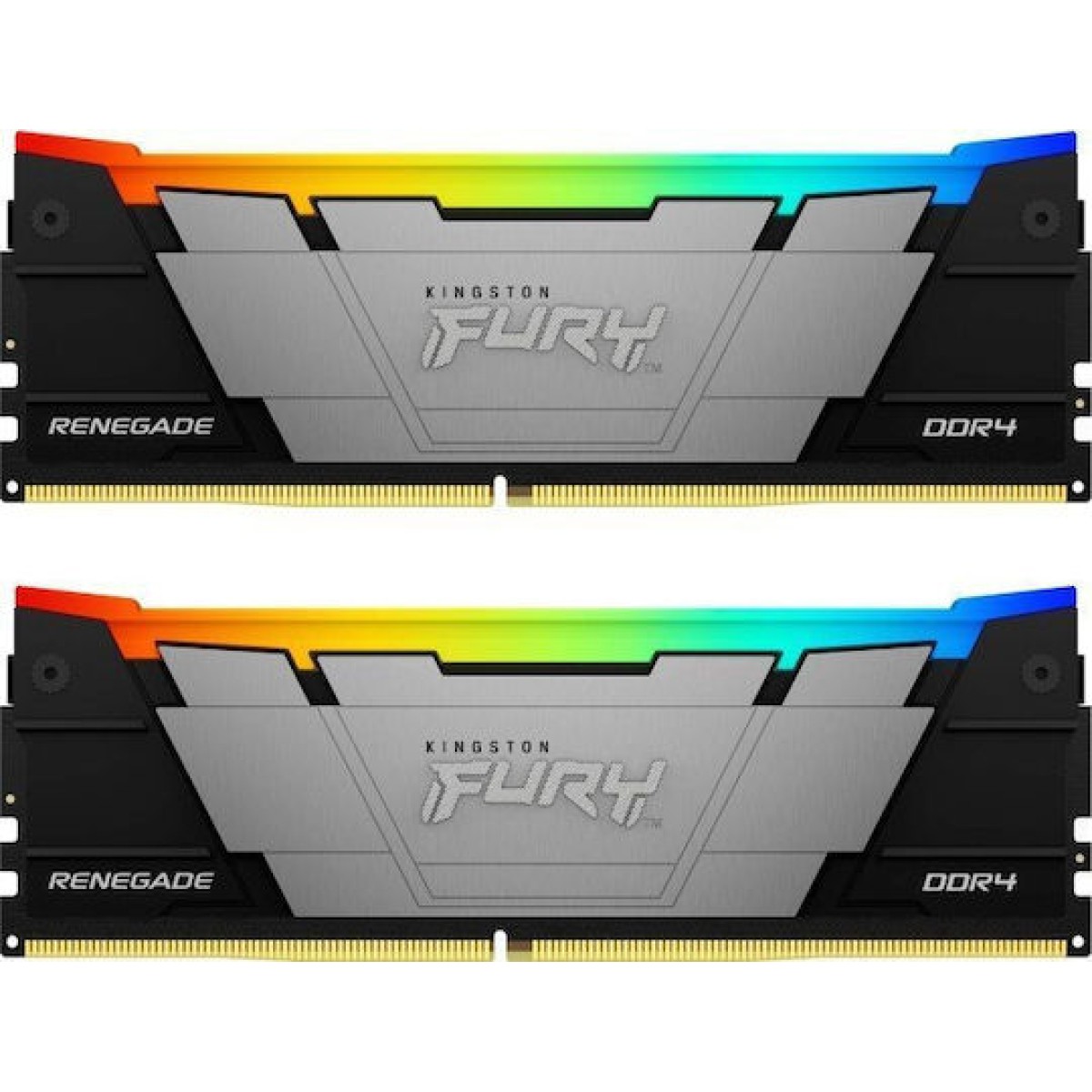 Kingston FURY Renegade RGB DDR4 16GB RAM με 2x8GB Modules και Ταχύτητα 4266 για Desktop