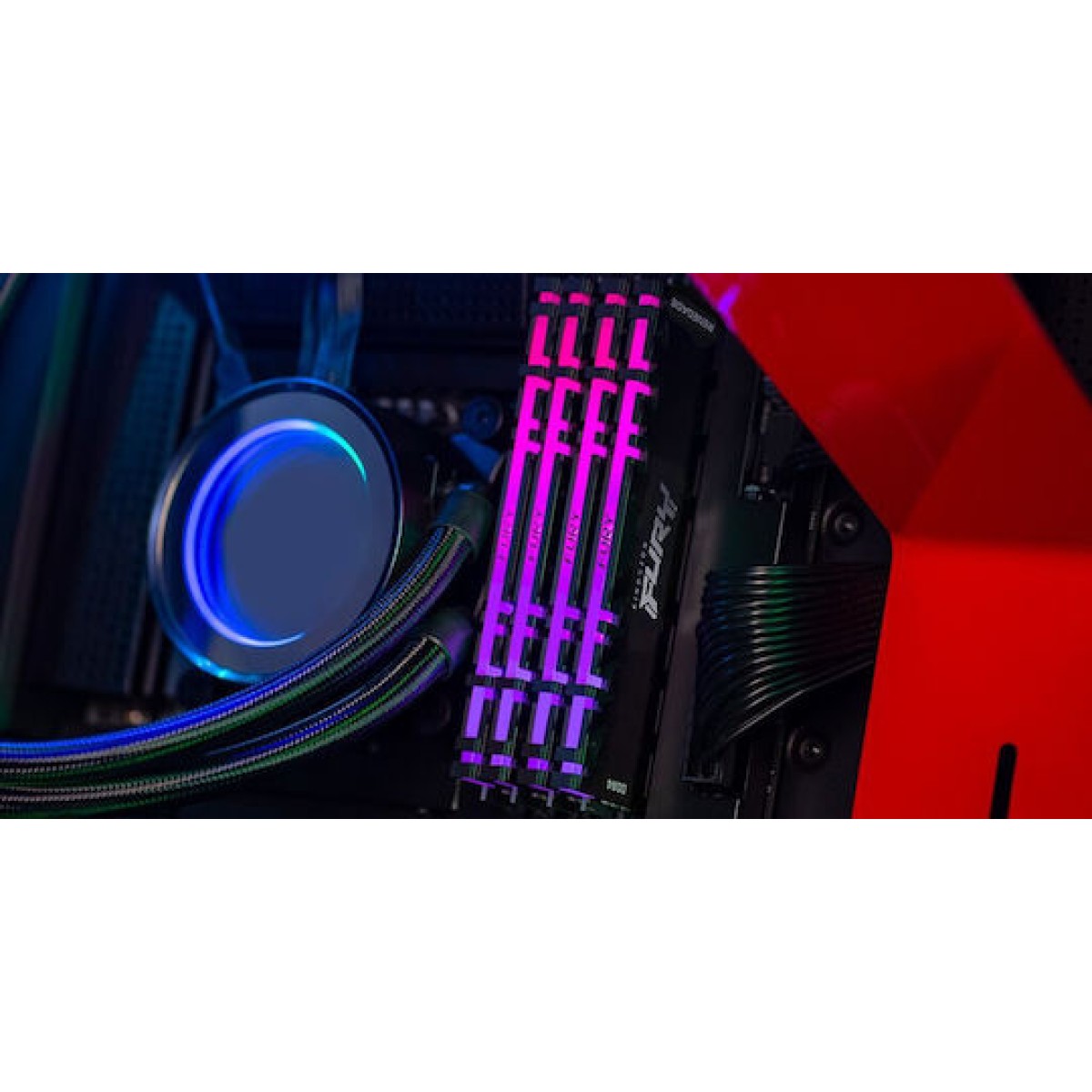 Kingston FURY Renegade RGB DDR4 16GB RAM με 2x8GB Modules και Ταχύτητα 4266 για Desktop