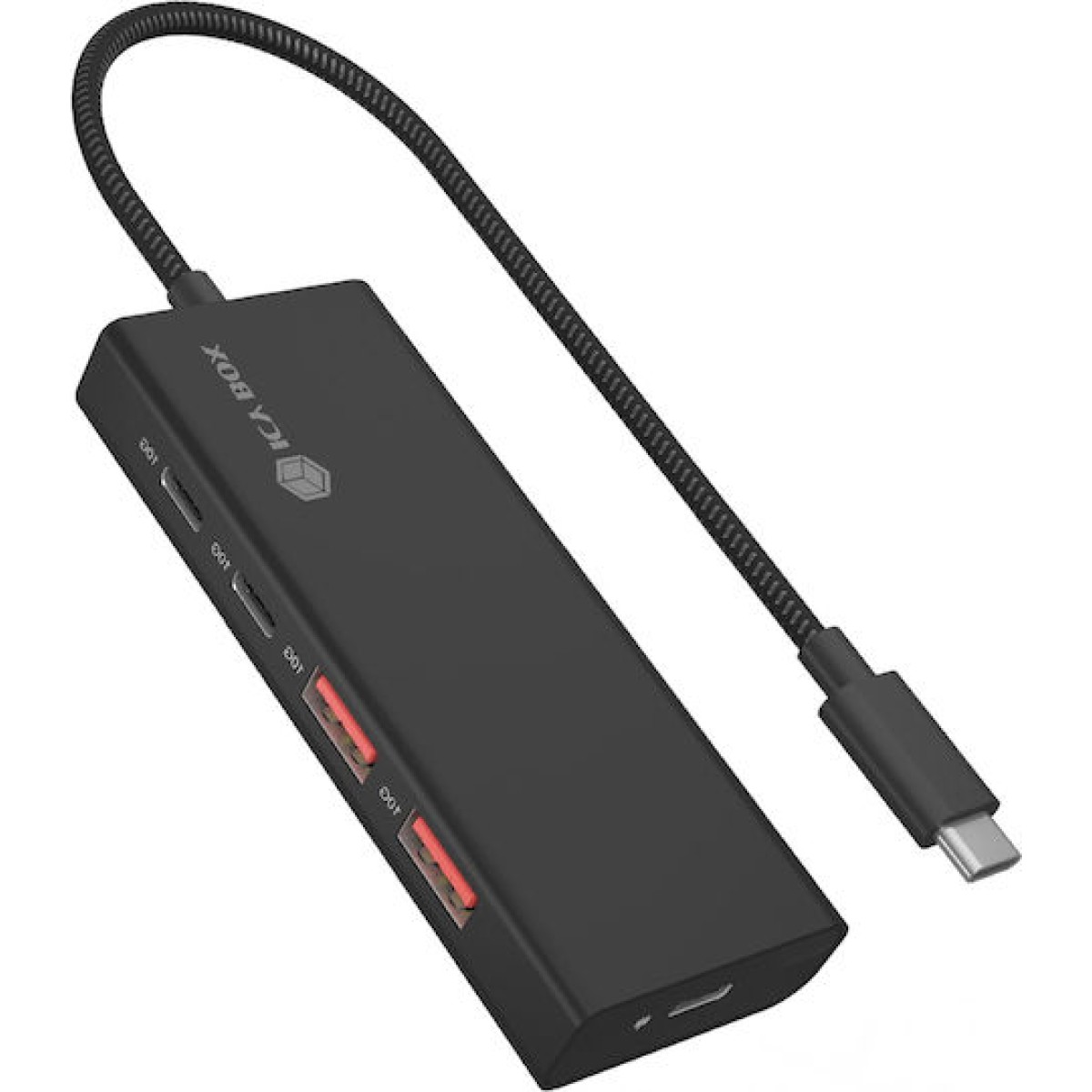 Icy Box USB 3.2 Hub 5 Θυρών με σύνδεση USB-C