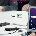 Icy Box USB 3.2 Hub 5 Θυρών με σύνδεση USB-C