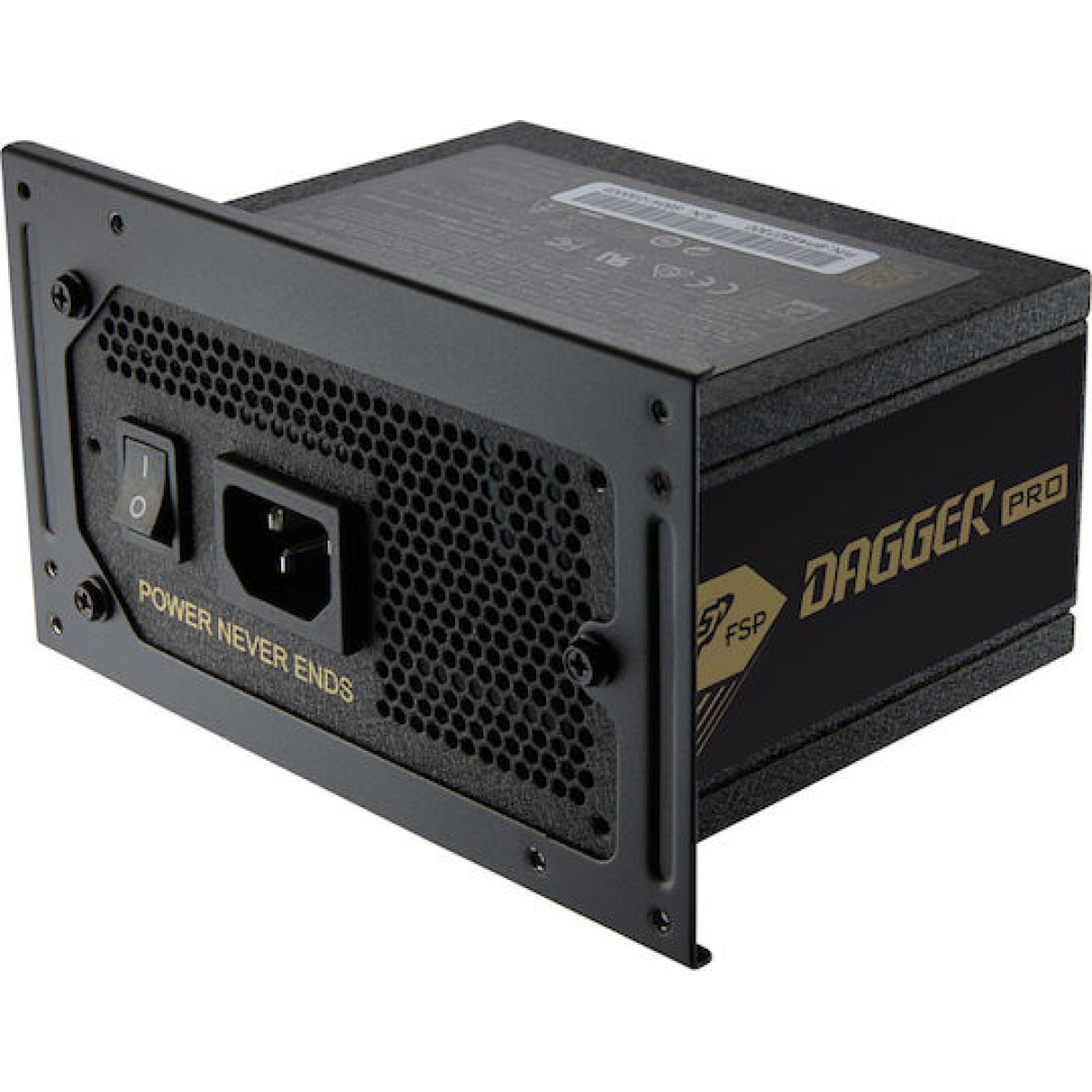 FSP/Fortron Dagger Pro 650W 650W Μαύρο Τροφοδοτικό Υπολογιστή Full Modular 80 Plus Gold