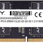 PNY DDR4 με Module 1x8GB και Ταχύτητα 3200 για Laptop