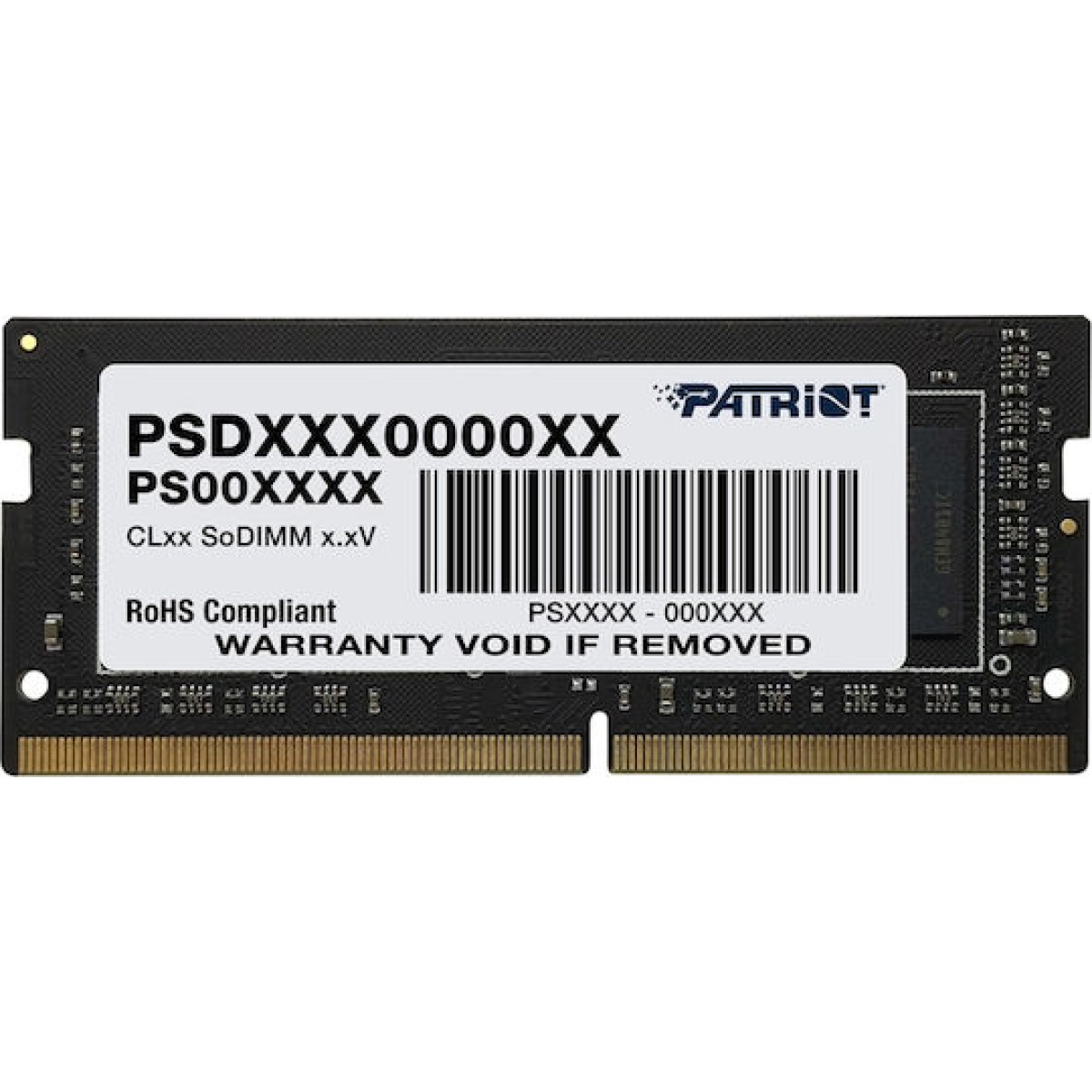 Patriot Signature DDR4 με Module 1x16GB και Ταχύτητα 3200 για Laptop