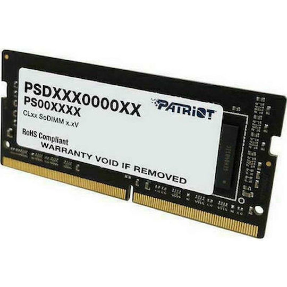 Patriot Signature DDR4 με Module 1x16GB και Ταχύτητα 3200 για Laptop