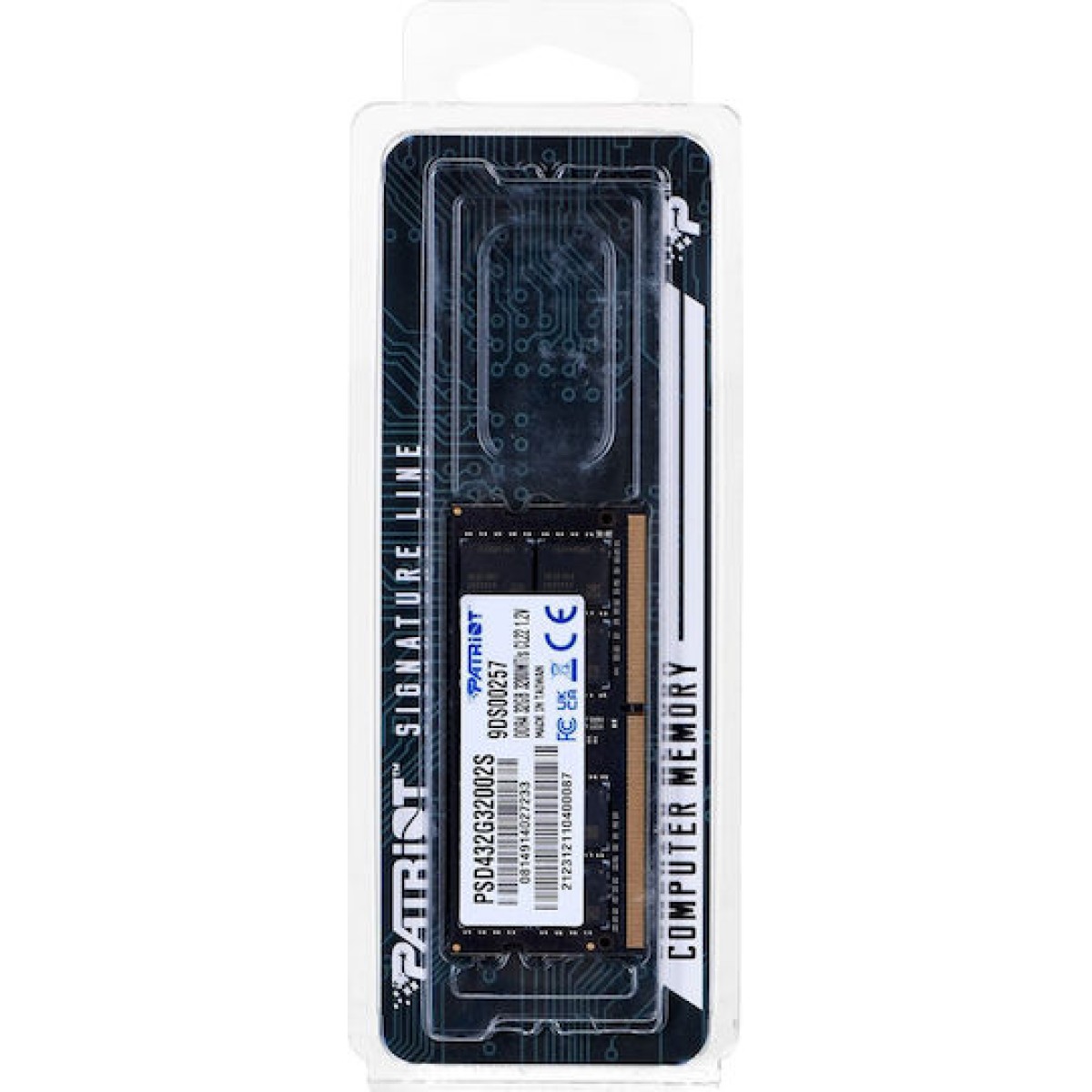 Patriot DDR4 με Module 1x32GB και Ταχύτητα 3200 για Laptop