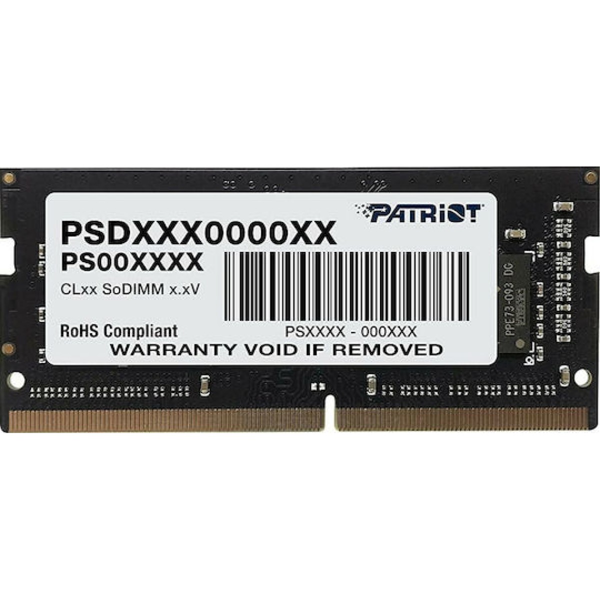 Patriot DDR4 με Module 1x8GB και Ταχύτητα 2133 για Laptop