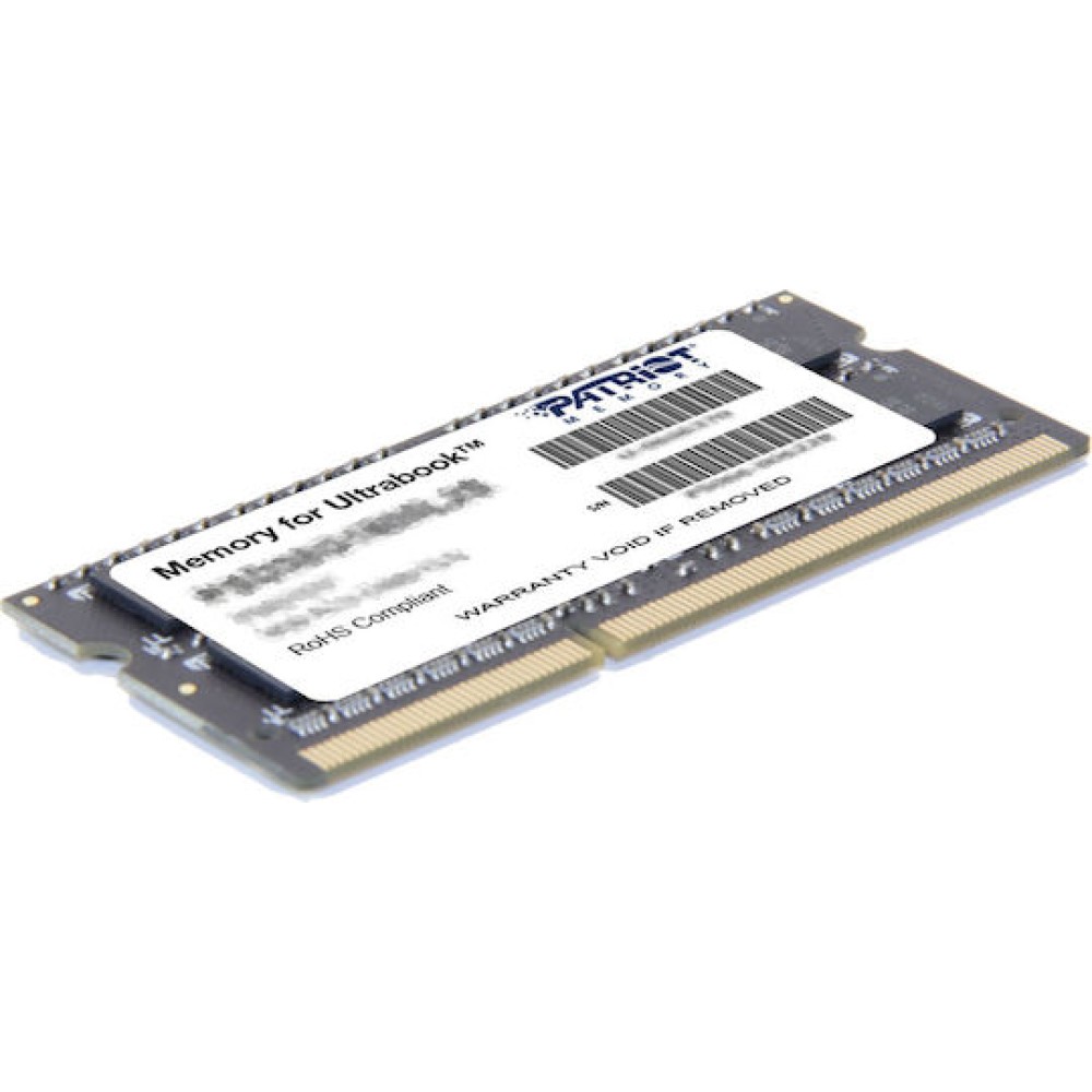 Patriot DDR3L με Module 1x8GB και Ταχύτητα 1600 για Laptop