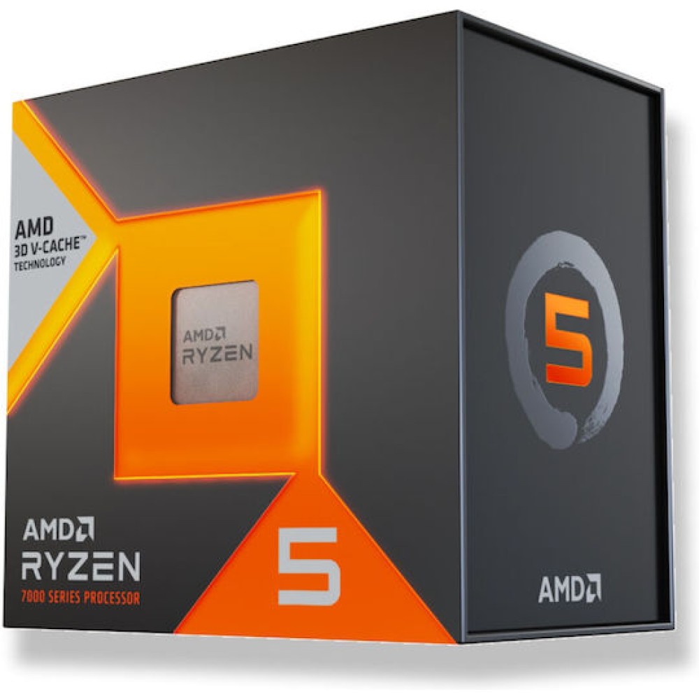 AMD Ryzen 5 7500X3D 4GHz Επεξεργαστής 6 Πυρήνων για Socket AM5 σε Κουτί