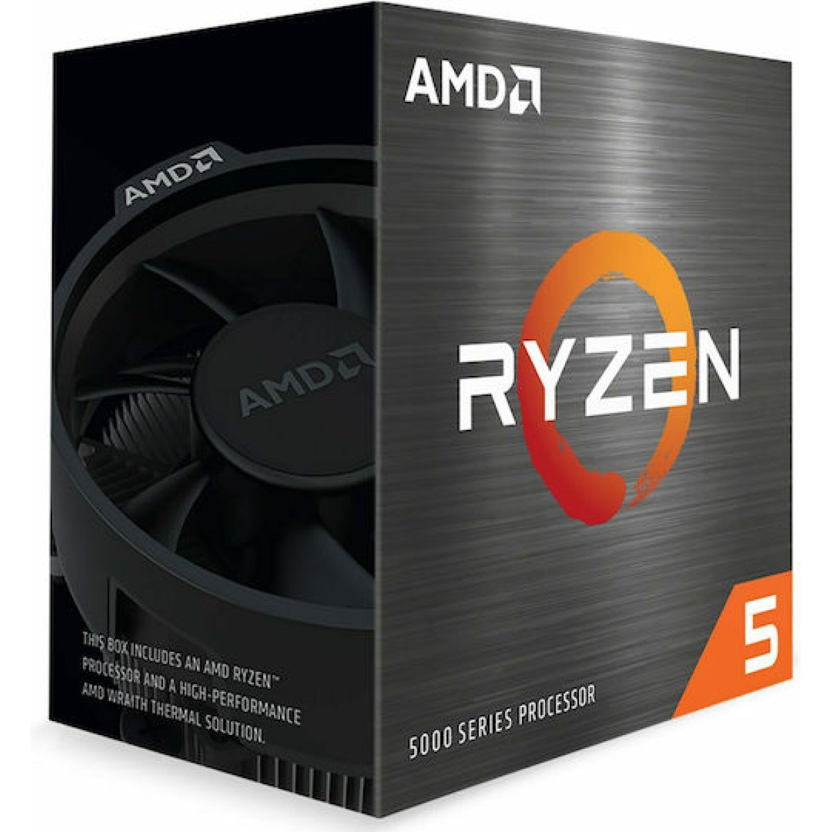AMD Ryzen 5 5600X 4.6GHz Επεξεργαστής 6 Πυρήνων για Socket AM4 σε Κουτί με Ψύκτρα