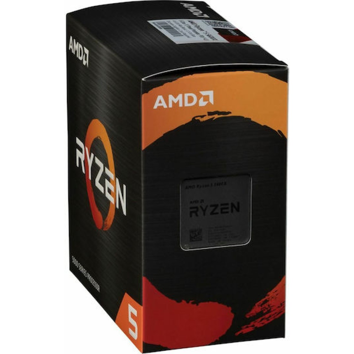 AMD Ryzen 5 5600X 4.6GHz Επεξεργαστής 6 Πυρήνων για Socket AM4 σε Κουτί με Ψύκτρα