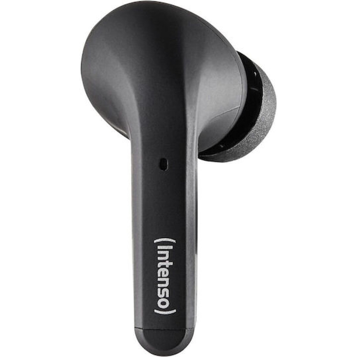 Intenso Black Buds T300a Bluetooth Handsfree Ακουστικά με Θήκη Φόρτισης Μαύρα