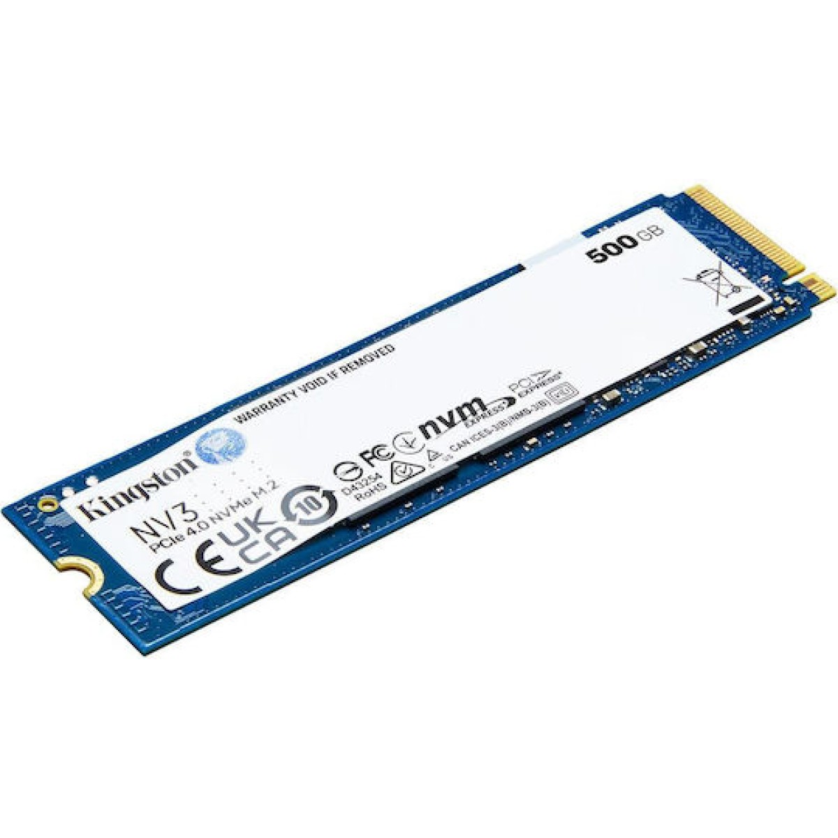 Kingston Nv3 SSD 500GB M.2 NVMe PCI Express 4.0