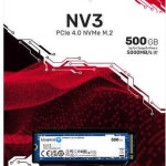 Kingston Nv3 SSD 500GB M.2 NVMe PCI Express 4.0
