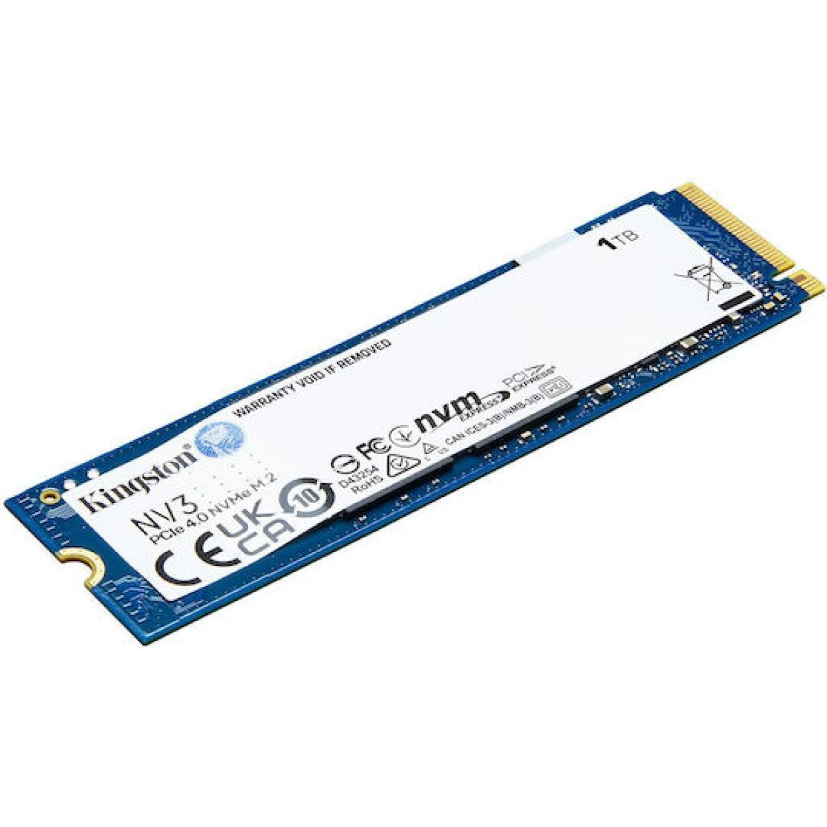 Kingston Nv3 SSD 1TB M.2 NVMe PCI Express 4.0