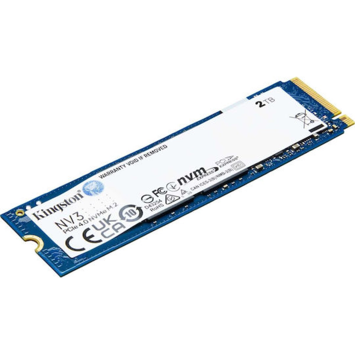 Kingston Nv3 SSD 2TB M.2 NVMe PCI Express 4.0