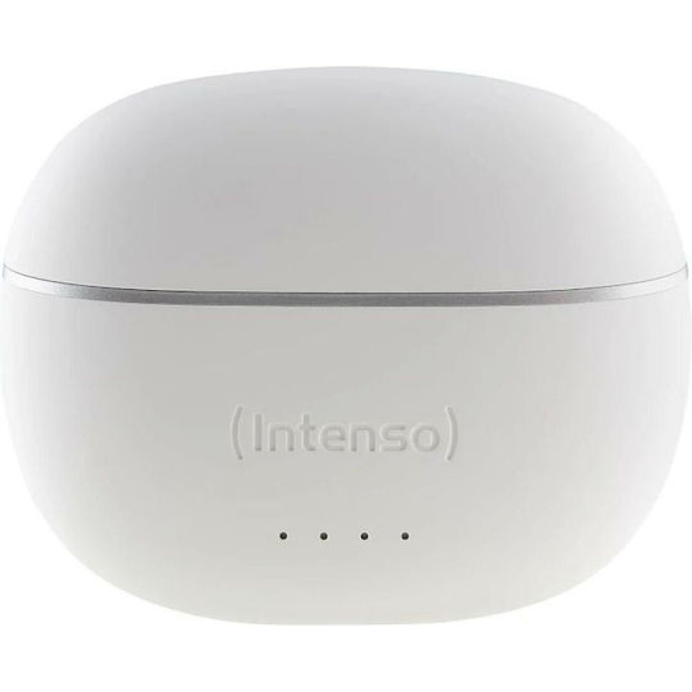 Intenso T302A In-ear Bluetooth Handsfree Ακουστικά με Θήκη Φόρτισης Λευκά