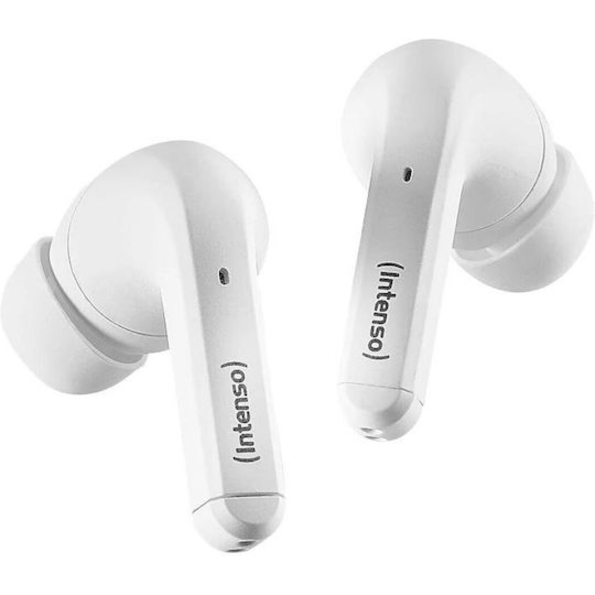 Intenso T302A In-ear Bluetooth Handsfree Ακουστικά με Θήκη Φόρτισης Λευκά
