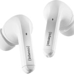 Intenso T302A In-ear Bluetooth Handsfree Ακουστικά με Θήκη Φόρτισης Λευκά
