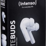 Intenso T302A In-ear Bluetooth Handsfree Ακουστικά με Θήκη Φόρτισης Λευκά