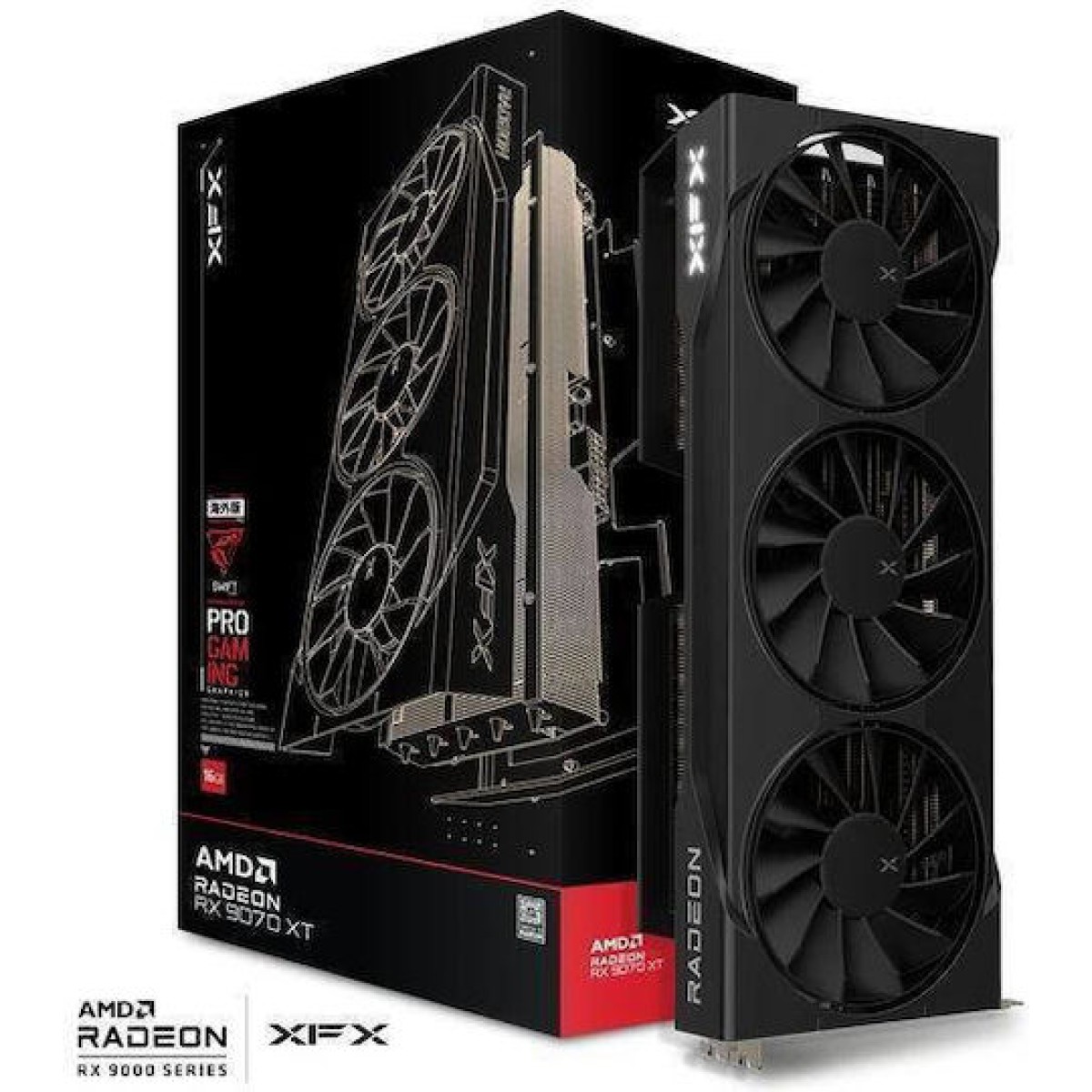 XFX Radeon RX 9070 16GB GDDR6 Swift OC Triple Fan Gaming Edition Κάρτα Γραφικών