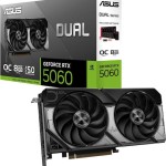 Asus GeForce RTX 5060 8GB GDDR7 EVO OC Κάρτα Γραφικών
