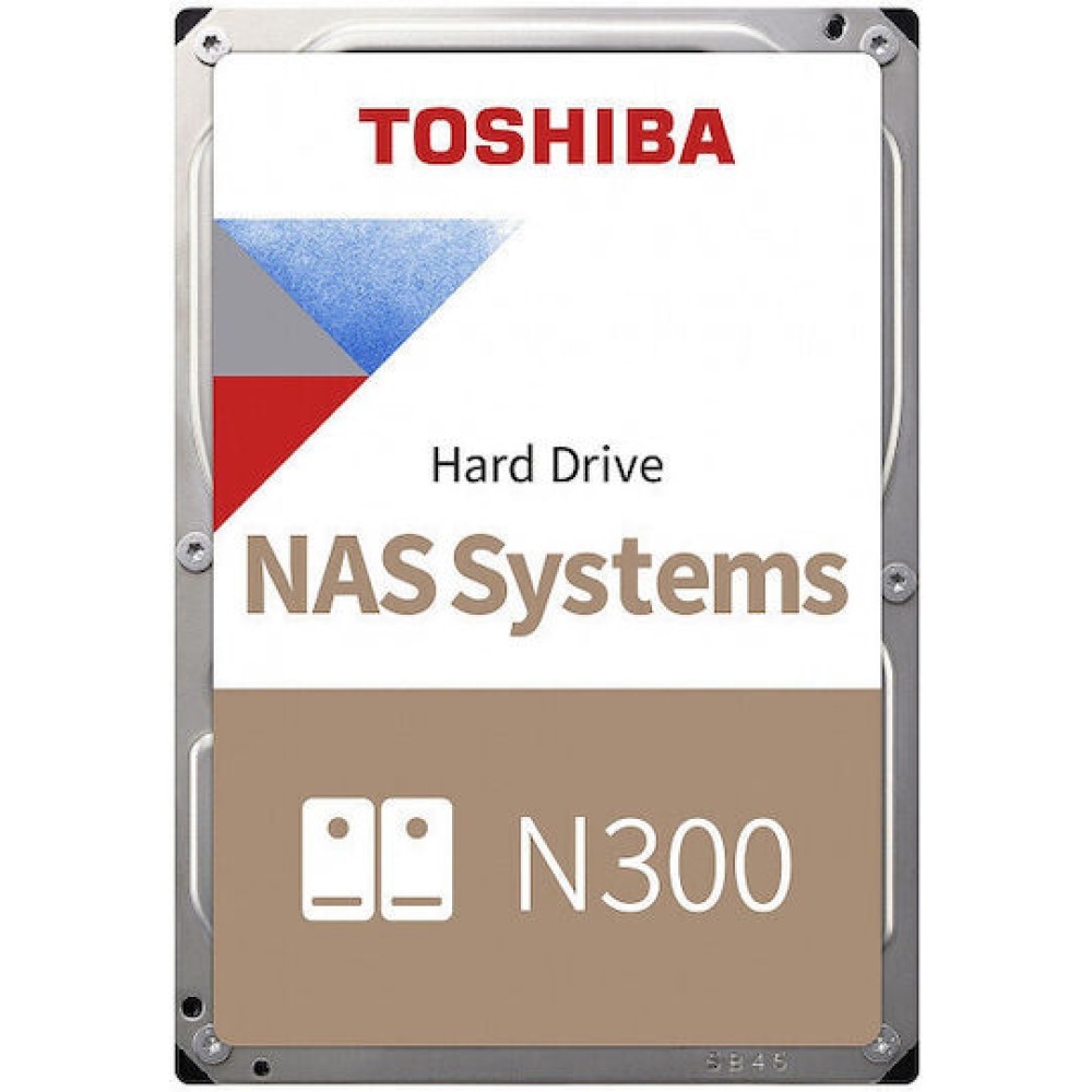 Toshiba N300 Bulk 8TB HDD Σκληρός Δίσκος 3.5