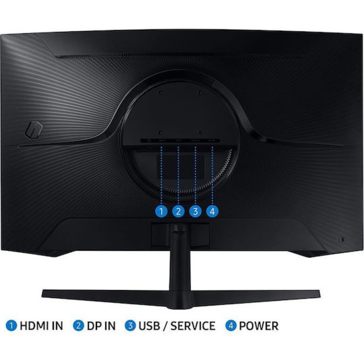 Samsung Odyssey G55A VA HDR Curved Gaming Monitor 32