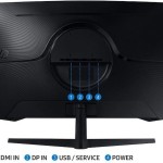 Samsung Odyssey G55A VA HDR Curved Gaming Monitor 32