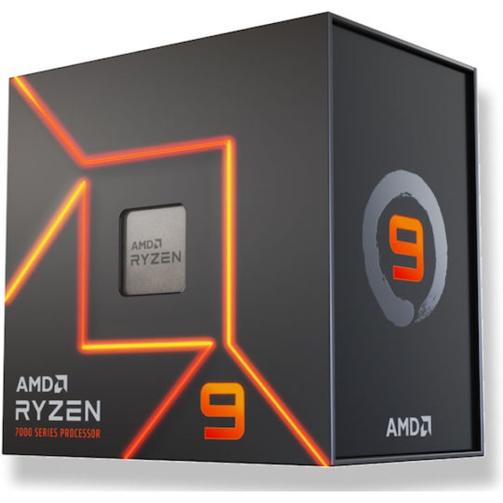 AMD Ryzen 9 7900 3.7GHz Επεξεργαστής 12 Πυρήνων για Socket AM5 σε Κουτί