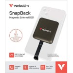 Verbatim Snapback Magnetic USB-C Εξωτερικός SSD 1.0TB 2.5