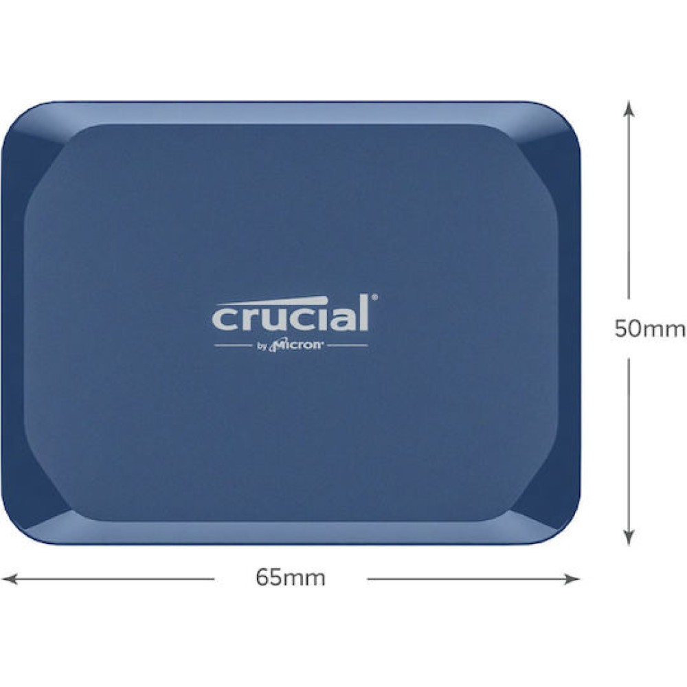 Crucial X10 USB 3.2 Εξωτερικός SSD 2TB 2.5