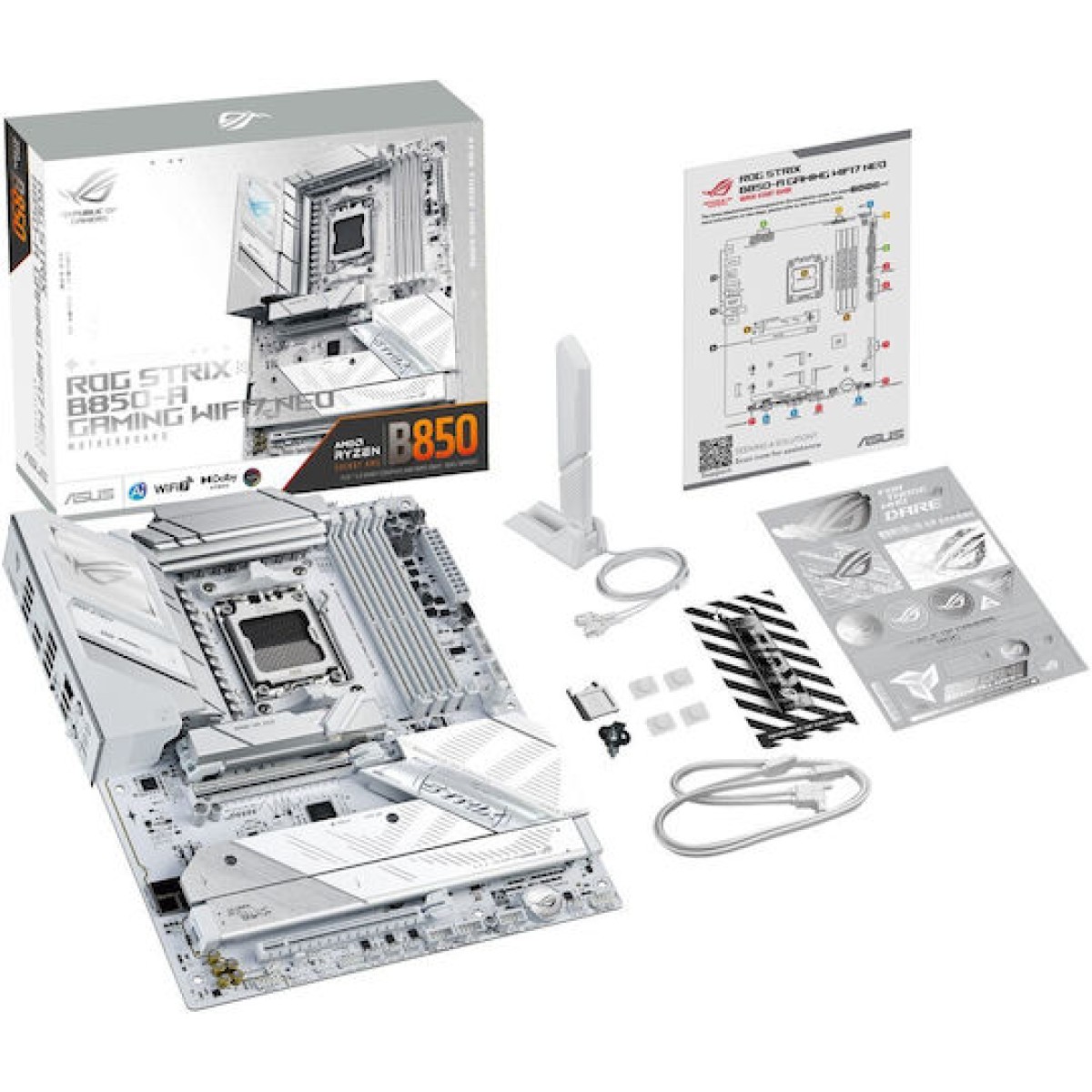 Asus ROG STRIX B850-A NEO Wi-Fi Motherboard ATX με AMD AM5 Socket 90MB1P10-M0EAY0