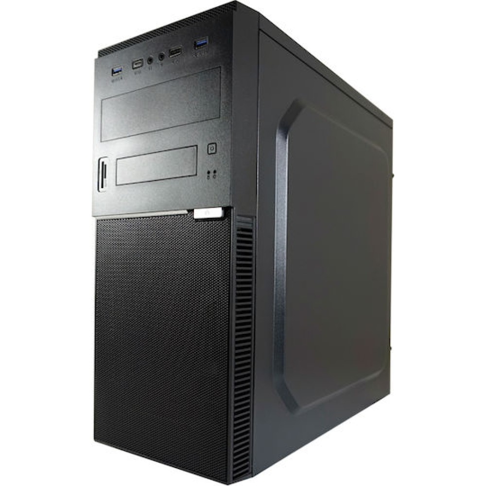 LC-Power 7041B Midi Tower Κουτί Υπολογιστή Μαύρο