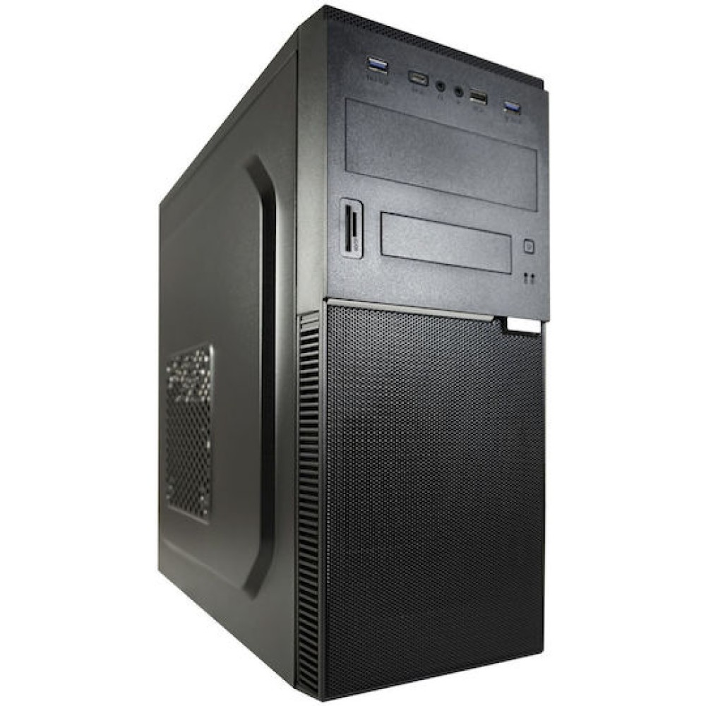 LC-Power 7041B Midi Tower Κουτί Υπολογιστή Μαύρο