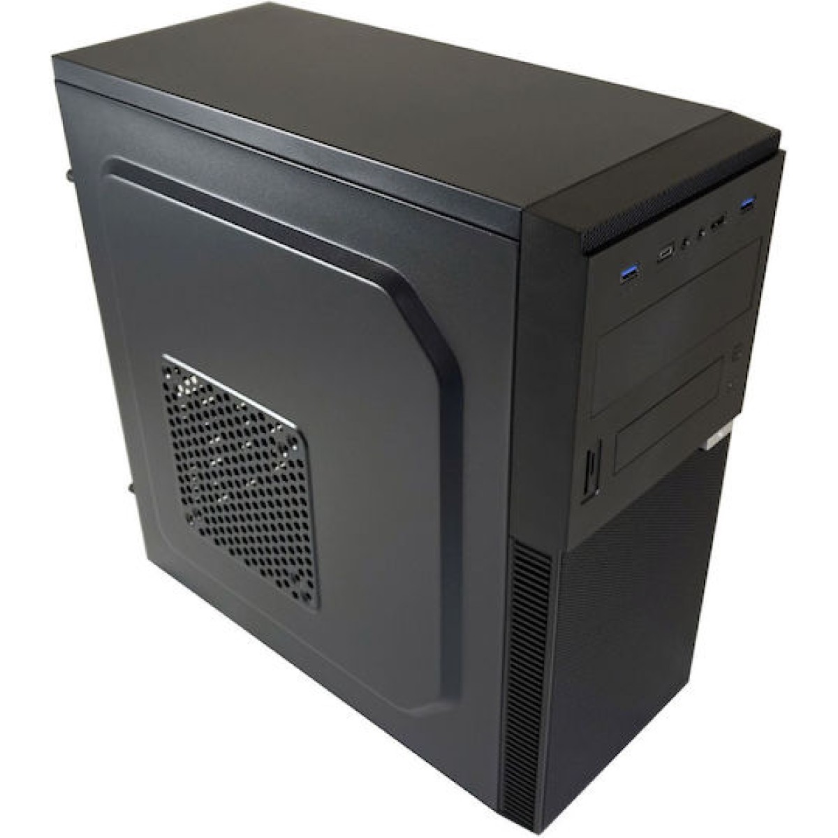 LC-Power 7041B Midi Tower Κουτί Υπολογιστή Μαύρο