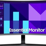 Samsung Essential Monitor S3 27D392 VA Curved Monitor 27