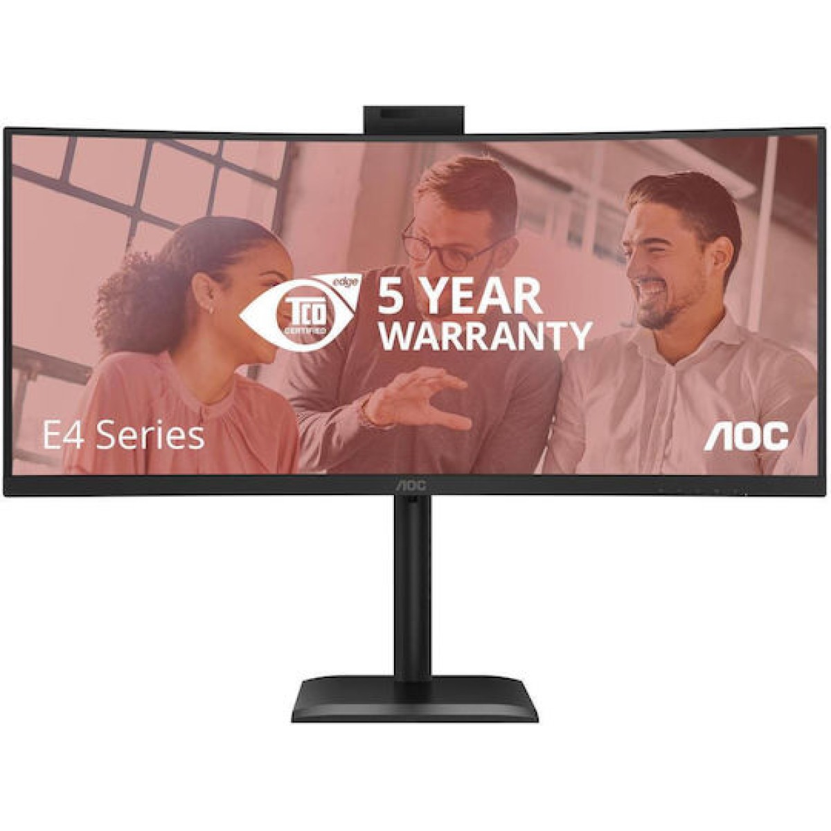 AOC CU34E4CW Ultrawide VA HDR Curved Monitor 34