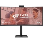 AOC CU34E4CW Ultrawide VA HDR Curved Monitor 34