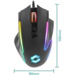 SpeedLink Decus NX RGB Gaming Ποντίκι 12800 DPI Μαύρο