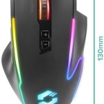 SpeedLink Decus NX RGB Gaming Ποντίκι 12800 DPI Μαύρο