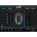 SpeedLink Decus NX RGB Gaming Ποντίκι 12800 DPI Μαύρο
