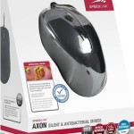 SpeedLink AXON Silent & Antibacterial Ενσύρματο Ποντίκι Μαύρο