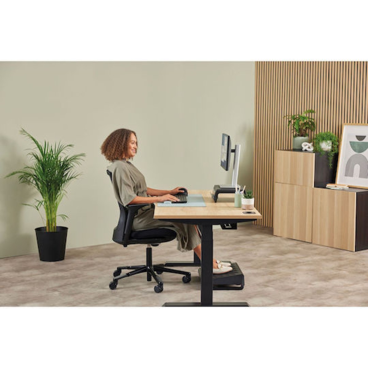 Fellowes Breyta Plus+ Ασύρματο Εργονομικό Bluetooth Vertical Ποντίκι για Αριστερόχειρες Μαύρο