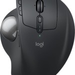 Logitech MX Ergo S Ασύρματο Εργονομικό Bluetooth Ποντίκι με Trackball Μαύρο