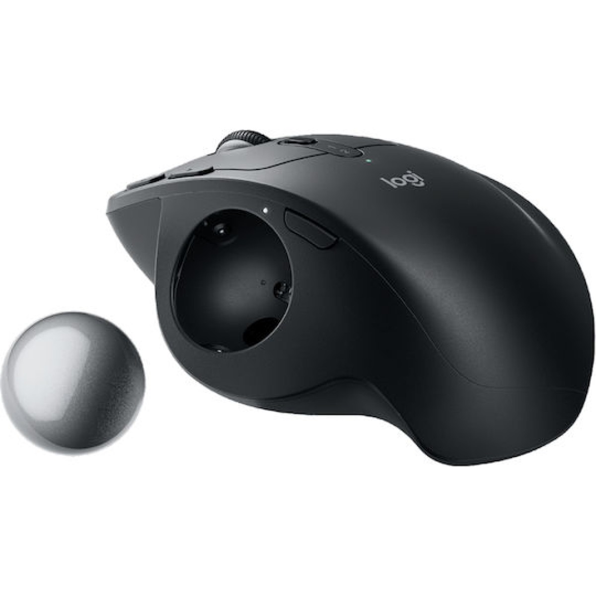 Logitech MX Ergo S Ασύρματο Εργονομικό Bluetooth Ποντίκι με Trackball Μαύρο