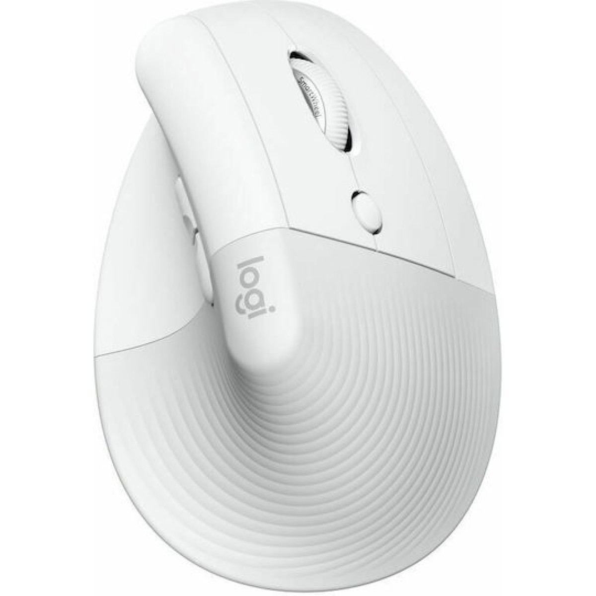 Logitech Lift for Business Ασύρματο Εργονομικό Bluetooth Vertical Ποντίκι Off-White
