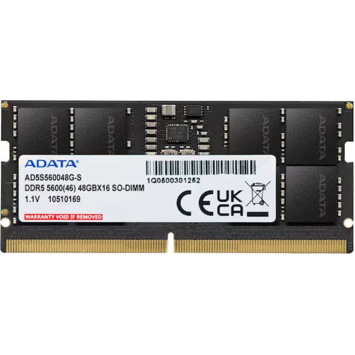 Adata DDR5 με Module 1x48GB και Ταχύτητα 5600 για Laptop