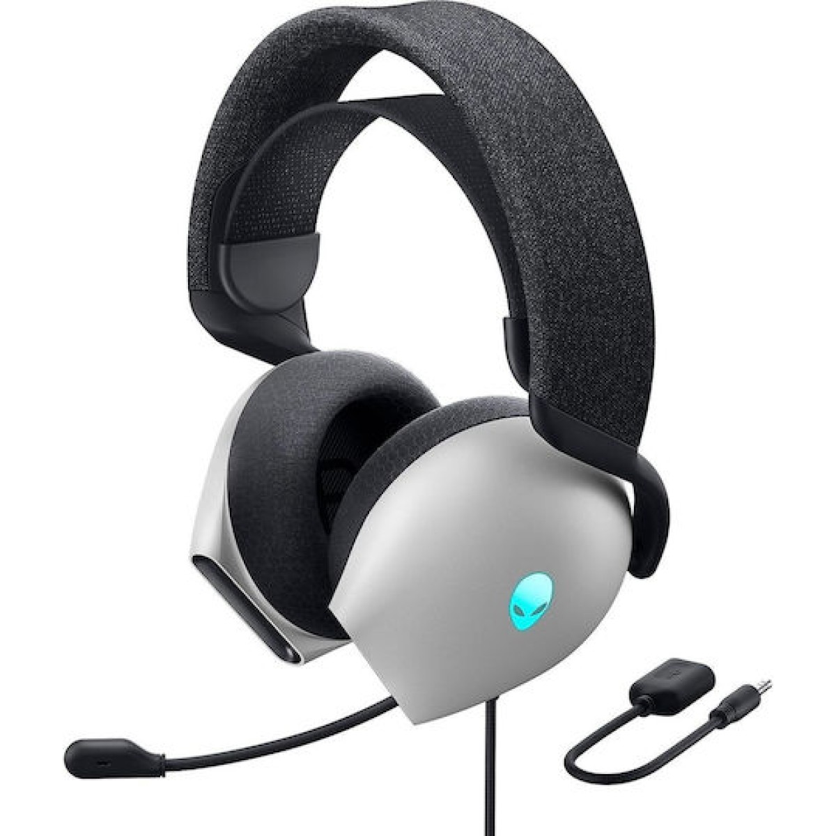 Dell Alienware AW520H Over Ear Gaming Headset με σύνδεση 3.5mm Lunar Light for PC