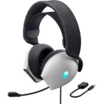 Dell Alienware AW520H Over Ear Gaming Headset με σύνδεση 3.5mm Lunar Light for PC