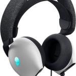 Dell Alienware AW520H Over Ear Gaming Headset με σύνδεση 3.5mm Lunar Light for PC